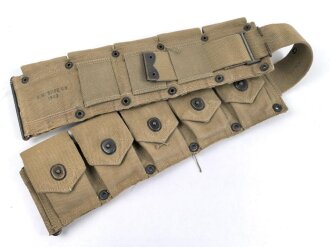 U.S.Army 1942 dated Cartridge Belt, M1923, good condition