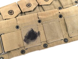 U.S.Army 1942 dated Cartridge Belt, M1923, good condition
