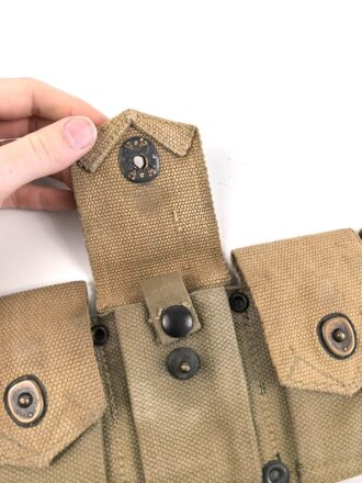 U.S.Army 1942 dated Cartridge Belt, M1923, good condition