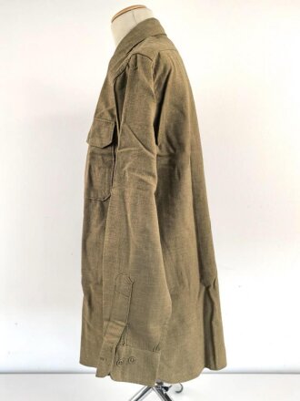 U.S.Army WWII, flannel shirt with gas flap, very good condition