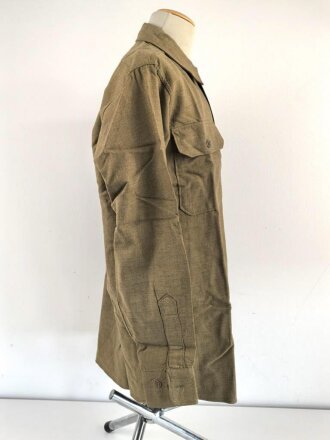 U.S.Army WWII, flannel shirt with gas flap, very good condition