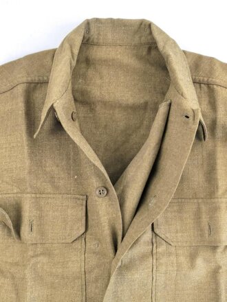 U.S.Army WWII, flannel shirt with gas flap, very good condition