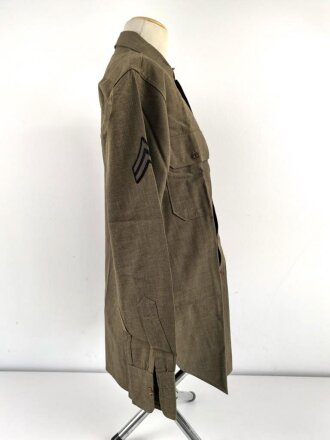U.S.Army WWII, flannel shirt, some small holes, otherwise in good condition