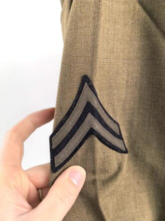 U.S.Army WWII, flannel shirt, some small holes, otherwise in good condition
