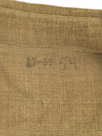 U.S.Army WWII, flannel shirt, some small holes, some old repairs, otherwise in good condition