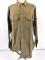 U.S.Army WWII, flannel shirt, some small holes, some old repairs, otherwise in good condition