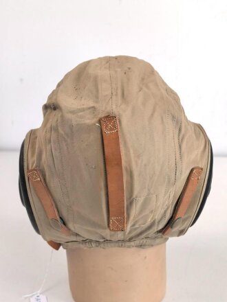 U.S. Army Air Force WWII, Type AN-H-15 Flight Helmet in very good condition, size Large
