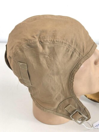 U.S. Navy WWII, Summer Aviators Helmet, size 7 1/4, very good condition