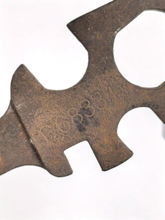 U.S.Army WWII, Combination tool for ca. 30 machine guns. Uncleaned