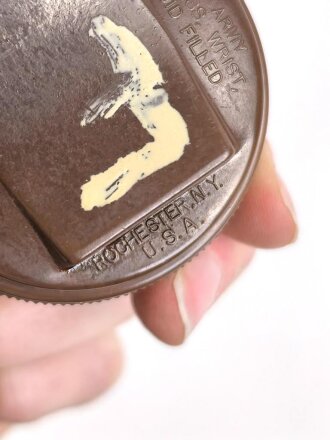 U.S.Airborne WWII, " Taylor model" wrist compass with arm band. Uncleaned