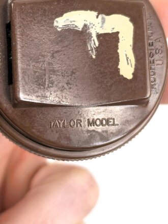 U.S.Airborne WWII, " Taylor model" wrist compass with arm band. Uncleaned