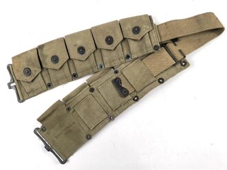 U.S. Army 1942 dated Cartridge Belt, M1923, used