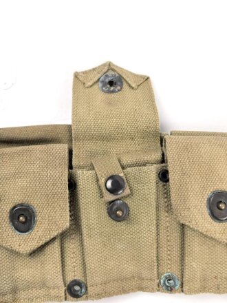 U.S. Army 1942 dated Cartridge Belt, M1923, used