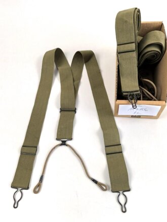 U.S.Army most likely WWII trouser suspenders. Unusual...