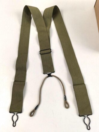 U.S.Army most likely WWII trouser suspenders. Unusual model, unused, you will receive one piece