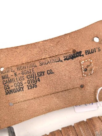 U.S. Air Force, 1975/76 dated pilot´s survival knife, very good condition