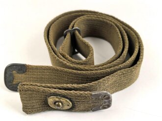 U.S. Army, most likely WWII Carbine rifle sling, used