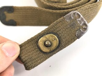 U.S. Army, most likely WWII Carbine rifle sling, used