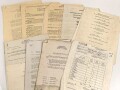 U.S. Army , Papierkonvolut eines Zivilangestellten in Darmstadt 1948
