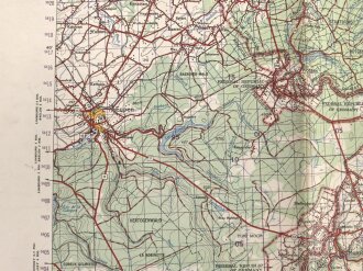 U.S. Army , 1961 dated map of "Aachen"