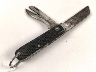 British 1943 dated military pocket knife, made by A.Jallen & Sons Sheffield. Works just fine, uncleaned