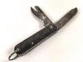 British 1943 dated military pocket knife, made by W & S Sheffield. Works just fine, uncleaned, Blade broken