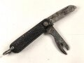 British 1943 dated military pocket knife, made by W & S Sheffield. Works just fine, uncleaned, Blade broken