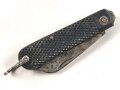 British 1943 dated military pocket knife, made by W & S Sheffield. Works just fine, uncleaned, Blade broken