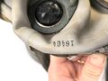 Gasmaske Wehrmacht in Bereitschaftsbüchse. Alle Teile 1937 und 1938 gestempelt. Weicher Maskenkörper