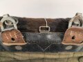 Tornister Wehrmacht, datiert 1942, guter Gesamtzustand, ungereinigtes Stück