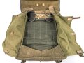 Tornister Wehrmacht, datiert 1942, guter Gesamtzustand, ungereinigtes Stück