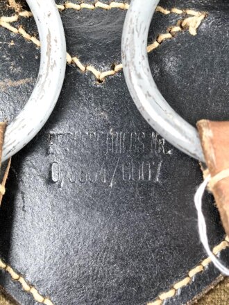 Rucksack für Angehörige von Gebirgstruppen der Wehrmacht. Guter Gesamtzustand, spätes Stück mit Reichsbetriebsnummer