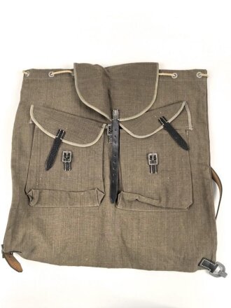 Rucksack Wehrmacht, ungewöhnliches, spätes Modell . Ungetragen, ohne erkennbare Stempelung