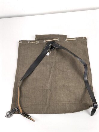 Rucksack Wehrmacht, ungewöhnliches, spätes Modell . Ungetragen, ohne erkennbare Stempelung