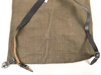 Rucksack Wehrmacht, ungewöhnliches, spätes Modell . Ungetragen, ohne erkennbare Stempelung
