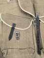 Rucksack Wehrmacht, ungewöhnliches, spätes Modell . Ungetragen, ohne erkennbare Stempelung