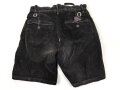 Hitlerjugend, schwarze, kurze Cordhose. Das RZM Etikett verwaschen, ungereinikgtes, getragenes Stück