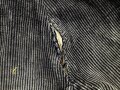Hitlerjugend, schwarze, kurze Cordhose. Das RZM Etikett verwaschen, ungereinikgtes, getragenes Stück