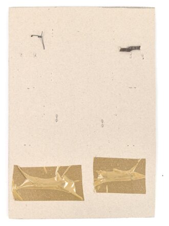 Großbritannien, Sammlung Rangabzeichen Heer, auf Karton getackert