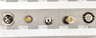 Großbritannien, Sammlung verschiedener Kleinabzeichen, wohl Fußballvereine