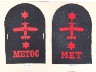 Großbritannien, Sammlung Ärmelabzeichen...