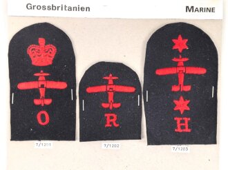 Großbritannien, Sammlung Ärmelabzeichen...