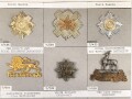 Großbritannien, Sammlung verschiedener Regimentsabzeichen