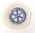 Kriegsmarine, Ärmelabzeichen Maschinenlaufbahn,  für das weisse Hemd