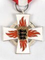 Baden Württemberg, Feuerwehr Ehrenzeichen für 25 Jahre mit Bandspange