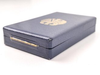 Bundesrepublik Deutschland, Verdienstkreuz am Bande des Verdienstordens für Arbeitsjubilare mit Bandspange im Etui