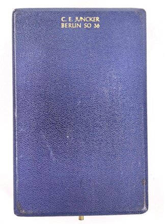 Bundesrepublik Deutschland, Verdienstkreuz am Bande des Verdienstordens für Arbeitsjubilare mit Bandspange im Etui