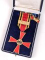 Bundesrepublik Deutschland, Verdienstkreuz am Bande des Verdienstordens für Arbeitsjubilare mit Bandspange im Etui