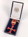 Bundesrepublik Deutschland, Verdienstkreuz am Bande des Verdienstordens für Arbeitsjubilare mit Bandspange im Etui