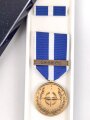 Bundeswehr, Einsatzmedaille KOSOVO mit Bandspange im Etui